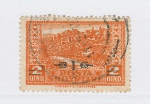 A3P18F39 Albania 1924 1 on 2q used