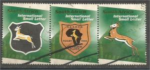 SOUTH AFRICA, 2011, used Int Sm Letter, South African Rugby League.