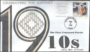 #3183l Crossword Puzzle Anagram FDC