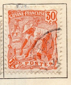 French Guiana 1925-28 Early Issue Fine Used 30c. 222899