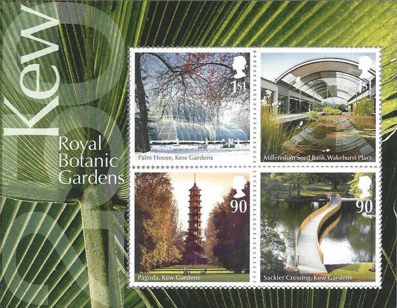 2009 Action For Species Kew Botanical Gardens Miniature Sheet SG MS2941 U/M