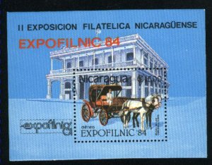 Nicaragua C1047 SS Mint NH VF 1984 PD