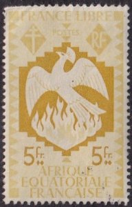 French Equatorial Africa #153 Used