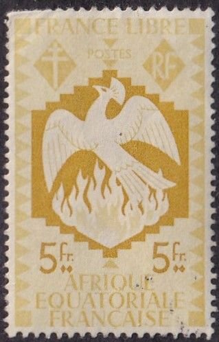 French Equatorial Africa #153 Used