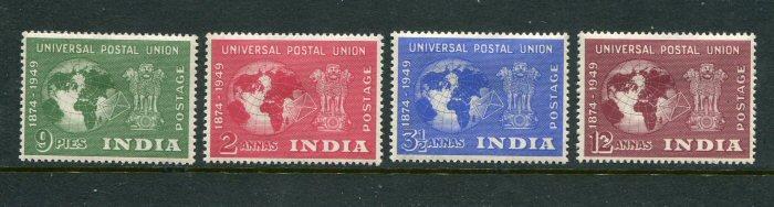 India #223-6 Mint