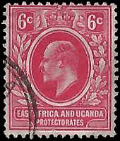 EAST AFRICA AND UGANDA   #33 USED (1)