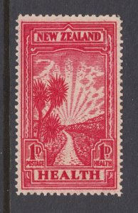 New Zealand Sc B6 MNH. 1933 Road to Health semi-postal, fresh, bright