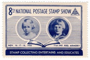 (I.B) US Cinderella : National Postage Stamp Show (New York 1956)