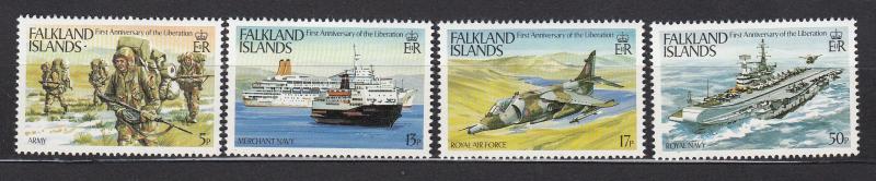 Falkland Islands Dependencies-1983 Anniversary of Liberation Sc# 375/378-MNH2422