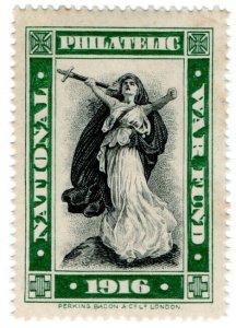 (I.B) Cinderella Collection : National Philatelic War Fund