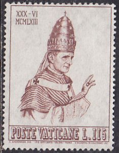 Vatican City 367  Pope Paul VI 1963