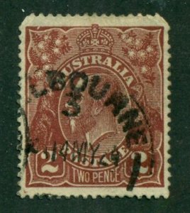 Australia 1924 #29 U SCV (2024) = $11.00