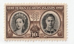 Turks & Caicos      100      MH OG