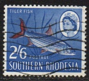 Southern Rhodesia Sc #105 Used