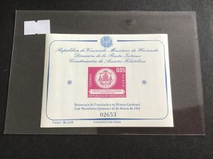 Venezuela 1961 mint never hinged stamp sheet R33283