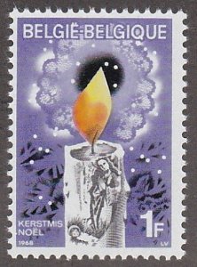 Belgium # 712, Christmas Candle, Mint NH