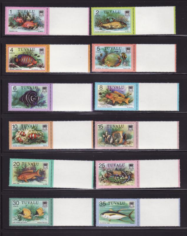 Tuvalu 96-108, 109-113 MNH Fish (B)