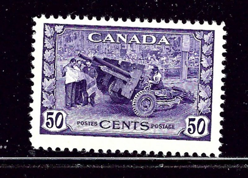 Canada 261 MNH 1942 Artillery Gun