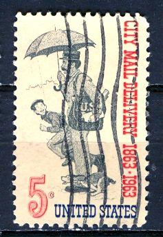 U.S.A.; 1963: Sc. # 1238: O/Used Cpl. Set