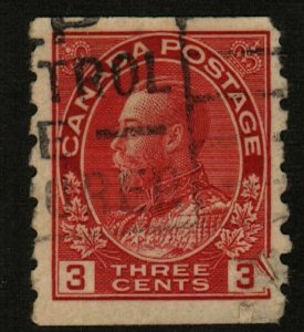 Canada #130 used coil