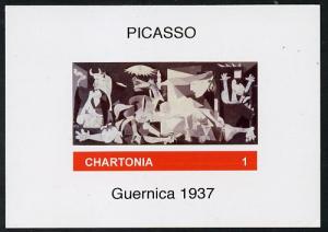 Chartonia (Fantasy) Guernica (1937) by Picasso imperf del...