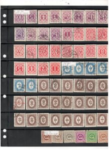 AUSTRIA COLLECTION ON STOCK SHEET MINT/USED