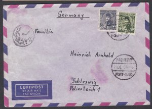 Egypt 1950 Port Said Paquebot Cover To Germany