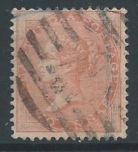 India #23 Used 2a Queen Victoria - Wmk. 38