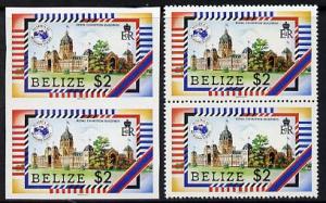 Belize 1984 'Ausipex' Stamp Exhibition $2 (Exhibition Bui...