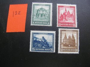 Germany 1931 MNH SC B38-B41 SET VF/XF 240 EUROS (122)
