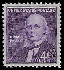 U.S. #1177 MNH; 4c Horace Greeley (1961)