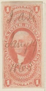 U.S. Scott #R69a Revenue Stamp - Used Single