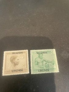 Ruanda-Urundi sc 27,28 MHR