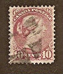 Canada  Scott #40a  Used   Scott CV $80.00 