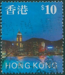 Hong Kong 1997 SG861 $10 Skyline FU