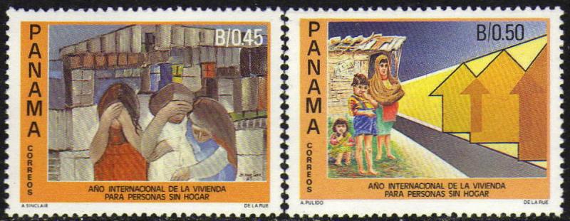 Panama  1987 Int. Year of Shelter for the Homeless MNH