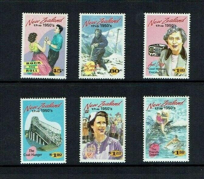 New Zealand: 1994, New Zealand in the 1950's, MNH set