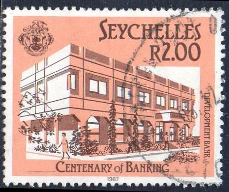 Seychelles 1987 2r Development Bank used