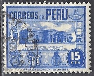 PERU #378, USED , 1938 - PERU106