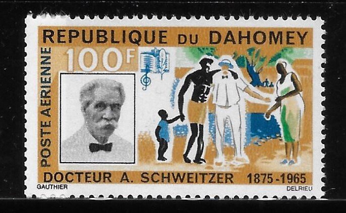 Dahomey 1966 Dr Albert Schweitzer and Patients Sc C31 MNH A2079