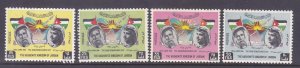 Jordan 419-22 MNH 1963 Arab Renaissance Day June 10th 1916 Set of 4