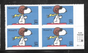 #3507 MNH Plate Block