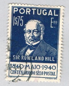 Portugal 602 Used Sir Rowland Hill 1940 (BP66722)