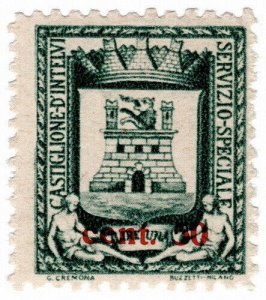 (I.B) Italy Local Post : Castiglione d'Intelvi 50c on 1L OP