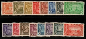 BAHAMAS SG178/93 1948 TERCENTENARY OF ELEUTHERA SET MNH