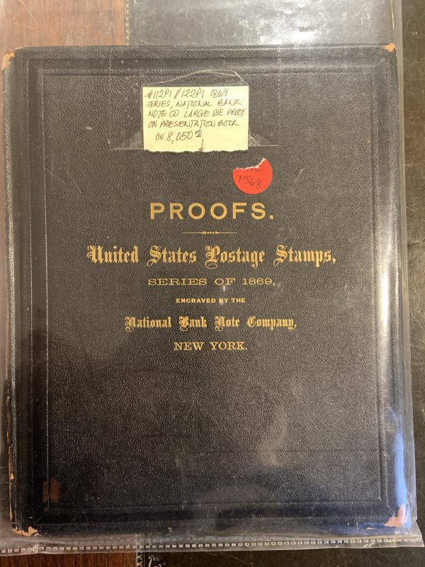 1869 Series, Large Die Proofs, Complete Roosevelt Presentation Book, Rare $8,050