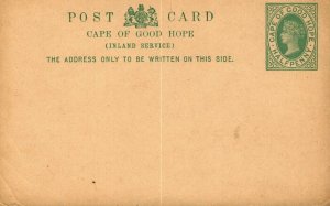 Cape of Good Hope half penny unused postcard #3