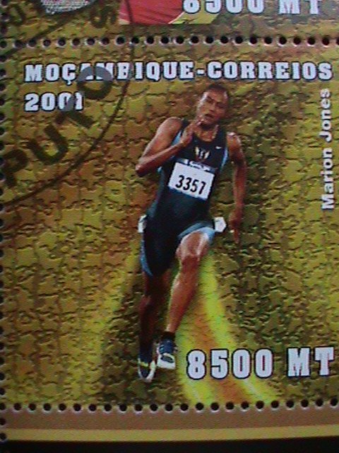 ​MOZENBIQUE-2001-SC#1423 SUMMER OLYMPIC CHAMPIONSHIPS-2000 CTO SHEET VERY FINE