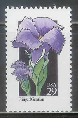 2672 Wildflowers - Fringed Getian F-VF MNH single stamp 