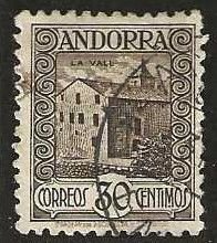 Spanish Andorra 19, used  1929.  (A960)